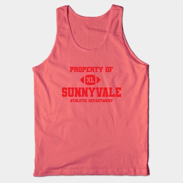 Sunnyvale Athletic Dept. (Red) [Rx-Tp] Tank Top by Roufxis